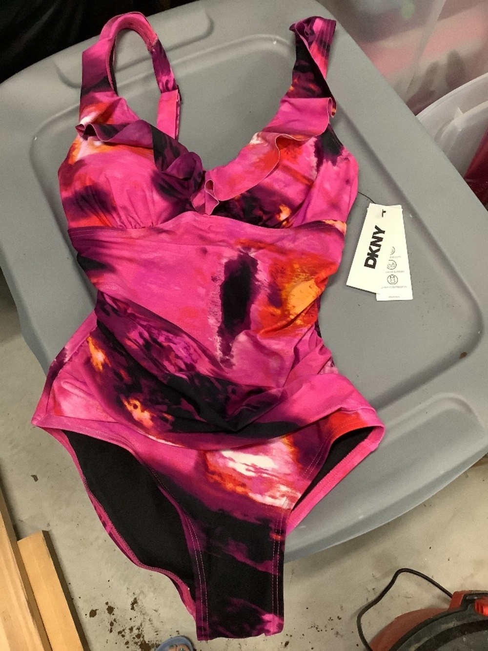 Women’s DNKY Swimsuit  Size Large